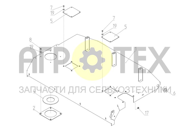 Чертеж Площадка (181.31.19.400)